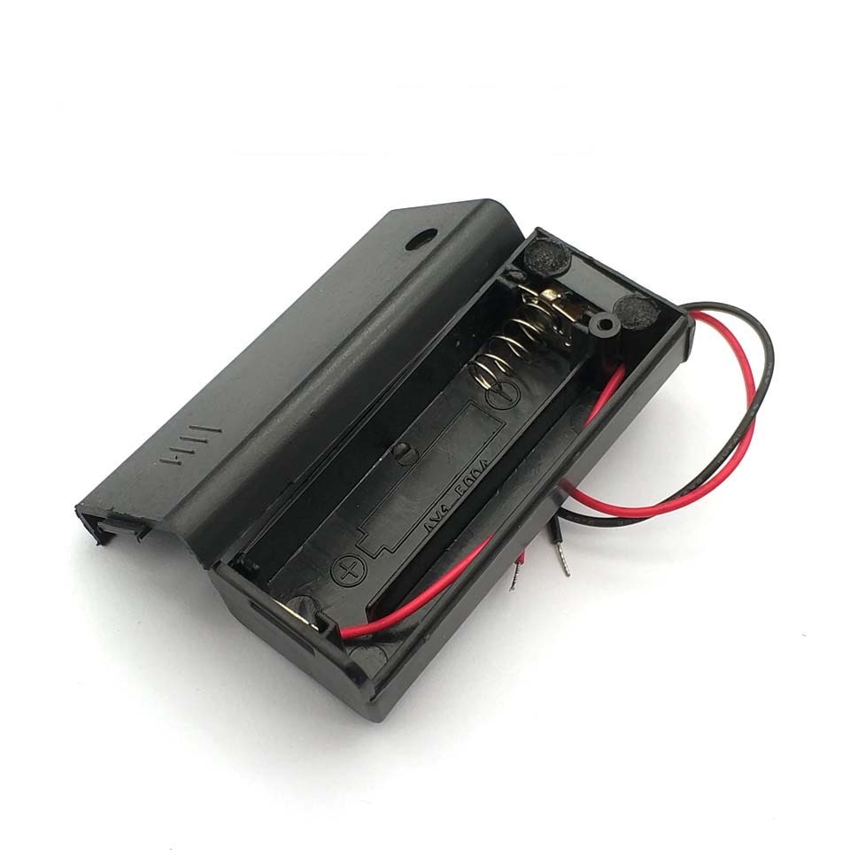 FAI DA TE 1 AA batteria Astuccio titolare scatola con Interruttore di Nuovo 1 AA batteria Astuccio titolare scatola con Interruttore
