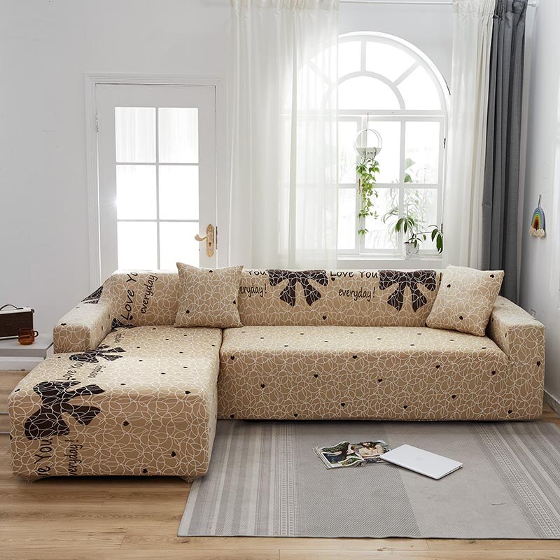 Stretch Sofa Covers Sectional Elastic Sofa Cover for Living Room Couch Cover Slipcovers Single/Two/Three/Four Seat 0039