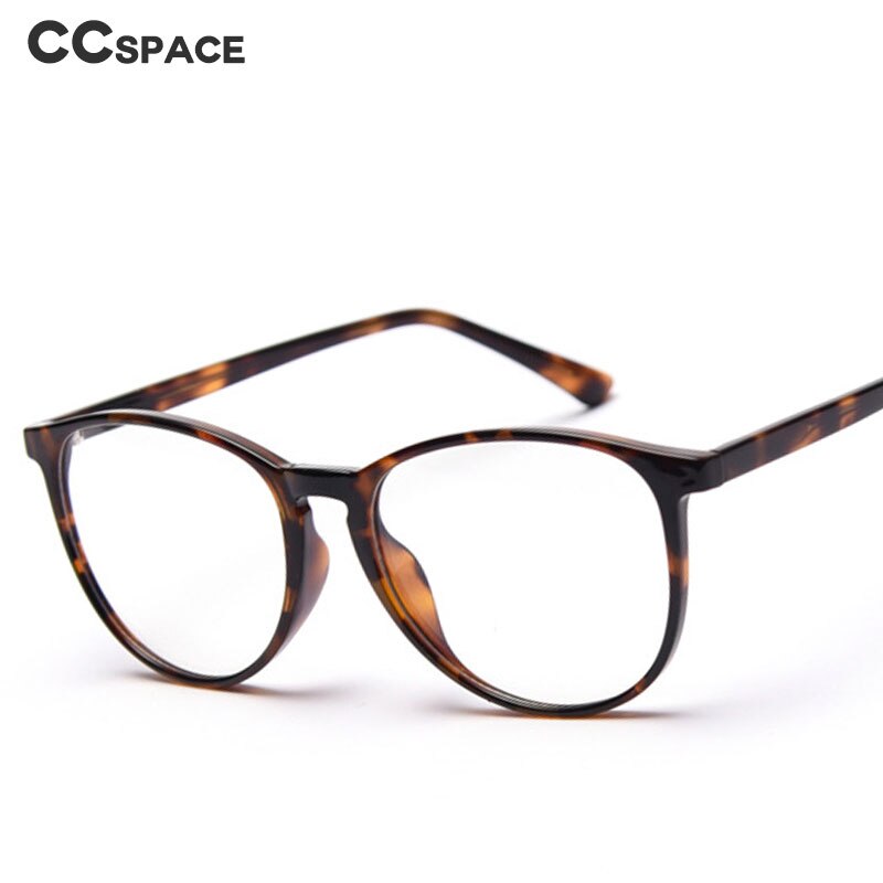 49428 TR90 Anti Blue Round Glasses Frames Men Women Big Frame Optical Computer Glasses