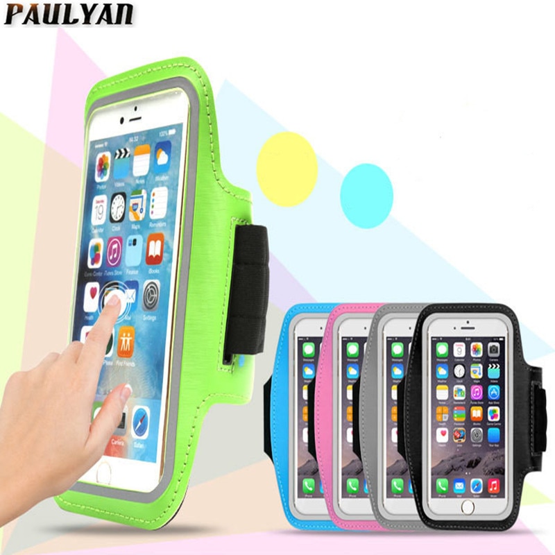 Universal Outdoor Sports Phone Holder Armband Case for apple Iphone 7 Gym Running Phone Bag Arm Band Case for xiaomi mi8 note7