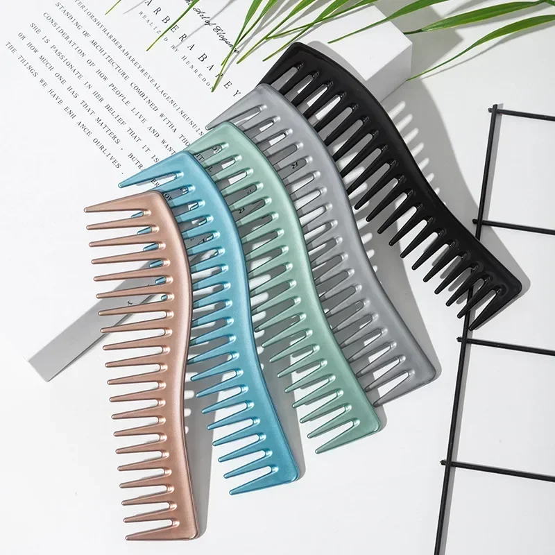 Grove Kappers Kam Hars Haarborstel Grote Grove Kam Kapsel Gereedschap Salon Kapper Kammen Mode Accessoires