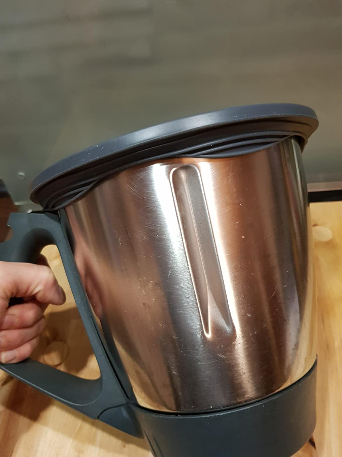 Silikoneforseglingslåg til thermomix  tm31 tm6 tm5 maskinskål nem opbevaring af frisk mad