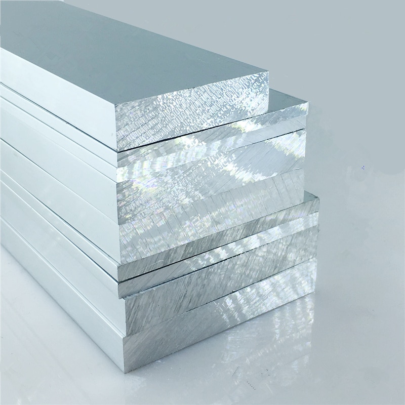 6063-t5 aluminium plaat 10 mm x 30mm lengte 200mm aluminiumlegering oxidatie dikte 10mm breedte 30mm