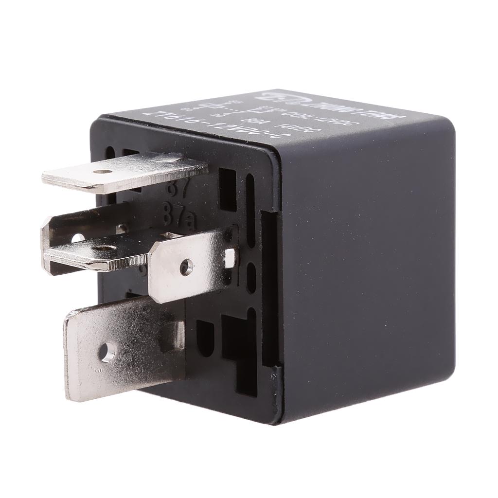 12V 40A/80A 5-Pin Spdt Contacten Automotive Omschakeling Relais Met Beugel