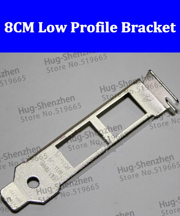 8 CM Low-Profile half Beugel voor Intel x540-T2 PCI-E 10G dual port netwerkkaart ---- 1 stks/partij
