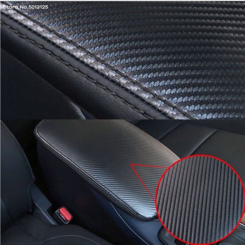 Car Leather Armrest Pad Center Console Arm Rest Seat Box Pad Armrest Seat Protective Pad For Mazda CX30 CX-30