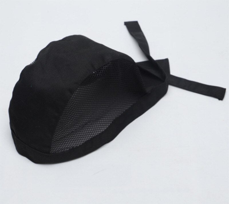 Malla de retales para hombre y mujer, Chef, cocinero de cocina de restaurante, sombreros de Ropa de Trabajo, Boina, Hotel, Bakey, camarero de café con tapa respirable