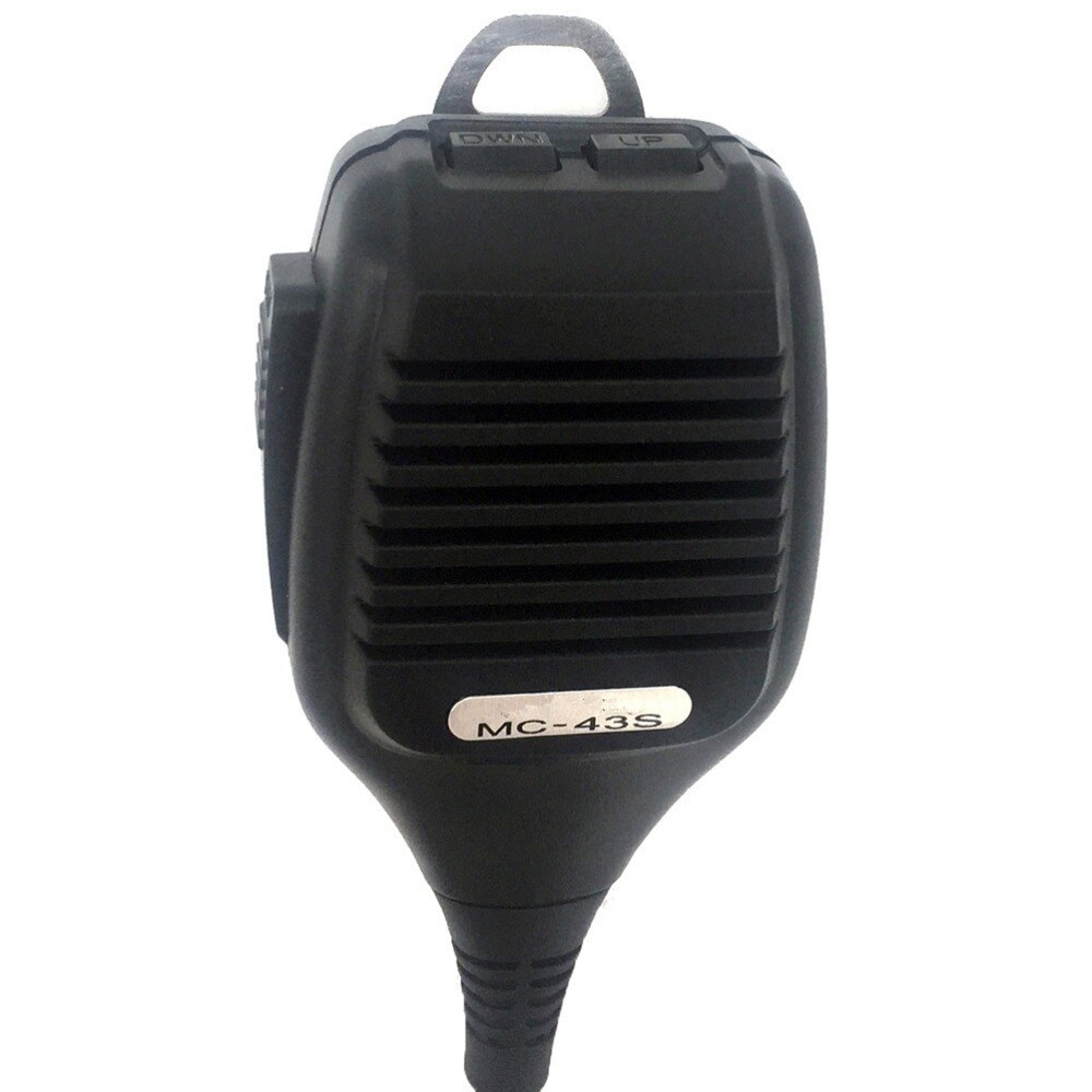 For Kenwoode for MC-43S 8 PIN Dynamic Hand Fist Microphone Up/Down Buttons Amateur Radio for TS-590S/TS-990S/TS-480SAT