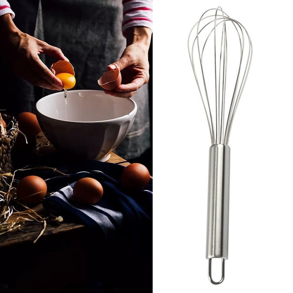 Manual Eggbeater Stainless Steel Anti-Slip Hand Holding Blender Baking Tools Cream egg whisk hand blender