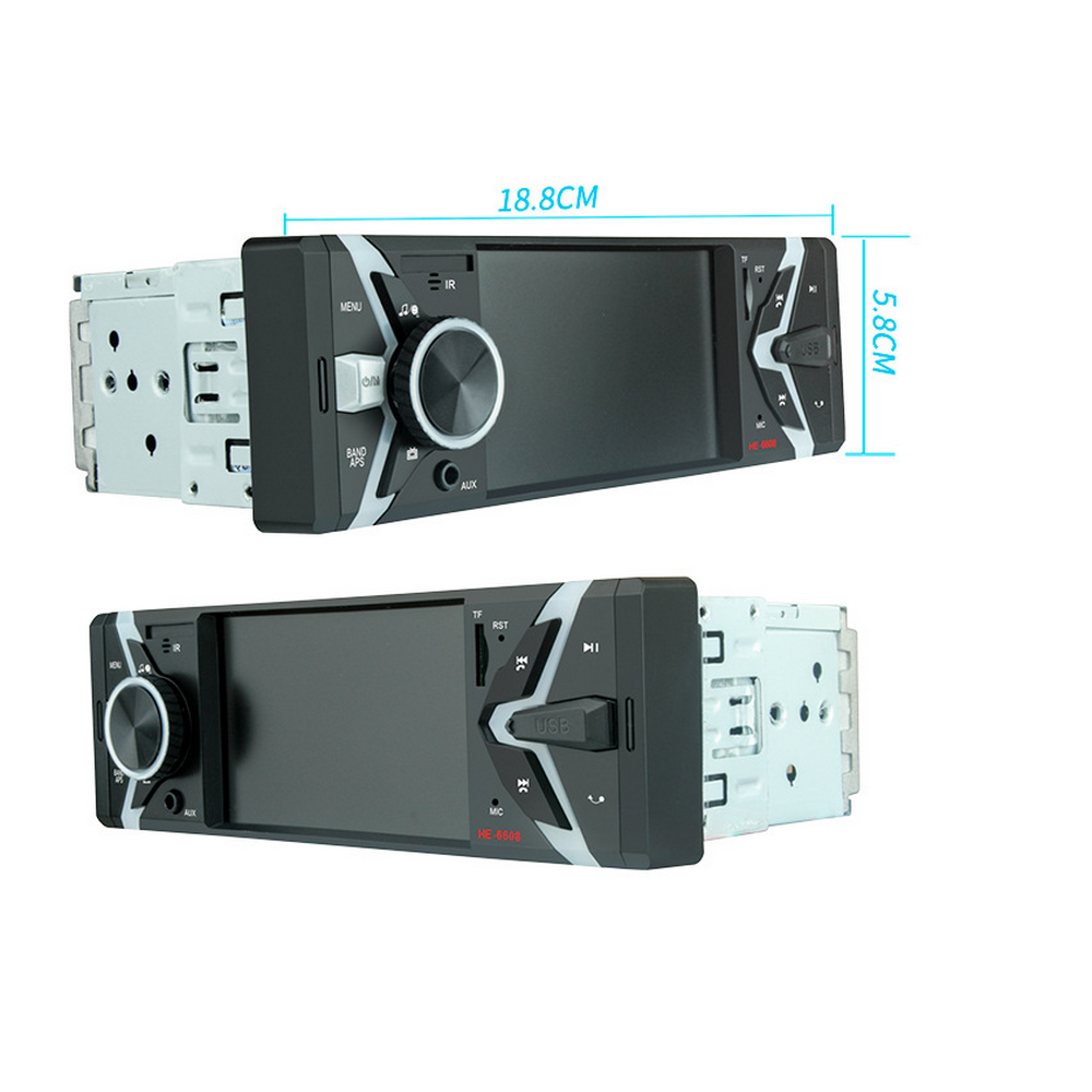 Autoradio autoradio 6608 4.1 mp5 autospeler autoradio bluetooth autoradio met achteruitrijcamera