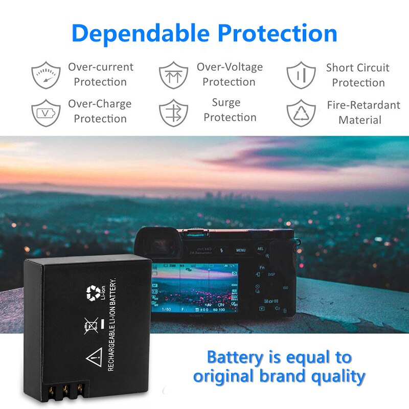 3.7v 900 mah uppladdningsbart kamerabatteri + dubbel batteriladdare för sjcam  sj4000 sj5000 sj6000 sj7000 wifi action kamera batteri