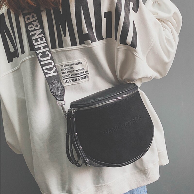 féminine petits sacs de messager dame sac à bandoulière sacs à bandoulière sac fourre-tout femmes sac à main demi-cercle selle