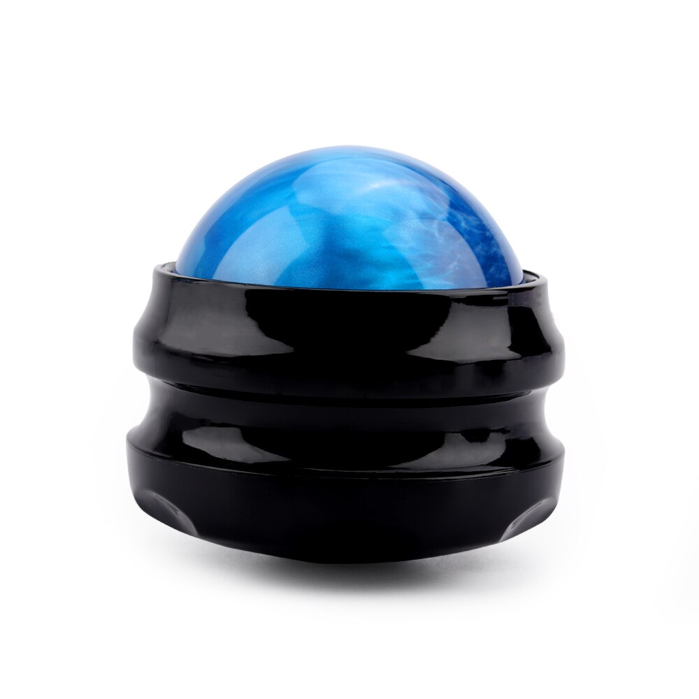 Massage Roller Ball Manual Holding Fascia Ball Fitness Yoga Muscle Relaxation Sole Fitness Fitness Resin Ball Full Body Massage: Blue-black