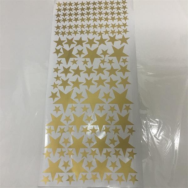 163 stk blandet størrelse 3-9cm tegneserie svarte stjerner veggklistremerker til låve babyrom tapet hjemmeinnredning selvklebende pvc veggdekor: måke