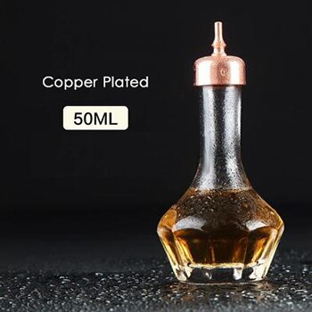 30ML/50ML KLARE GLAS Bitter FLASCHE MIT AUSLAUF & KORK oben: C50