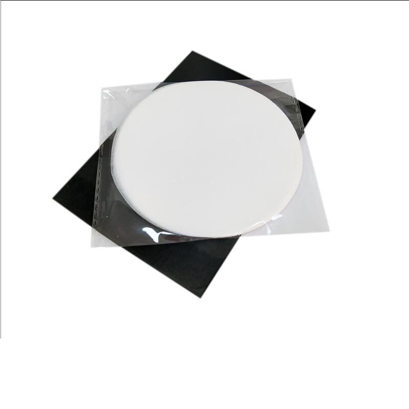 100pcs food pad paper, hamburger frozen patty compartment paper, double-sided silicone oil paper 11CM diameter
