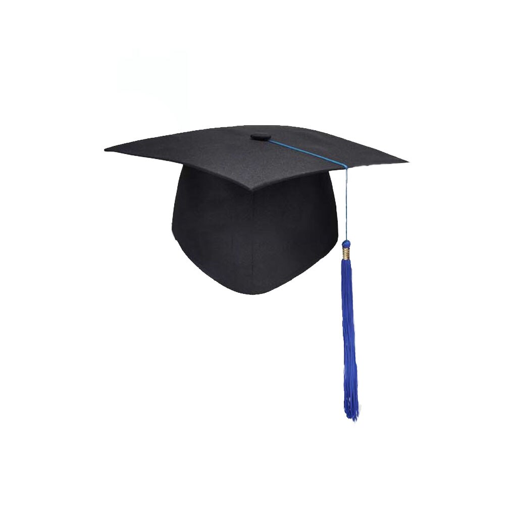 School Afstuderen Partij Kwasten Cap Baret University Bachelors Master Arts Academische Hoed Zwarte Mortel Board