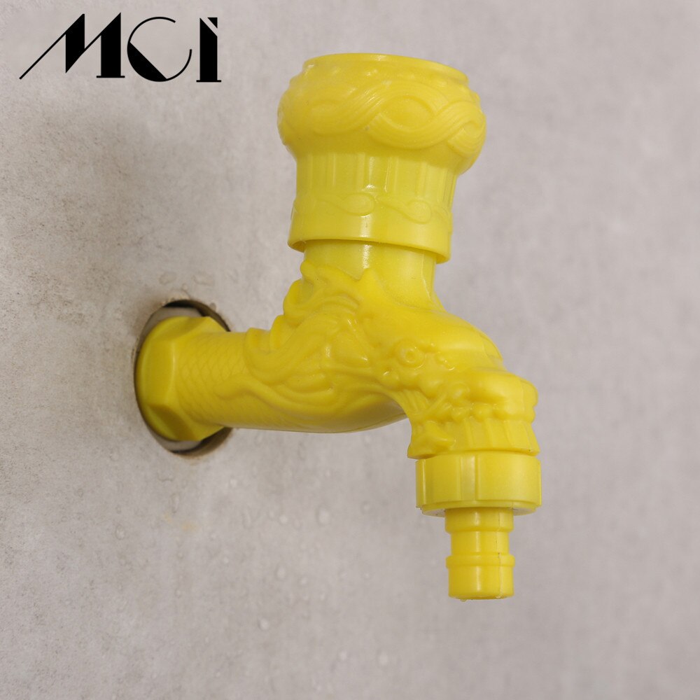 Thuis Wall Mount Bibcock Decoratieve Outdoor Tuin Kraan Wasmachine Mop Badkamer Kraan WC Plastic Kranen Torneira
