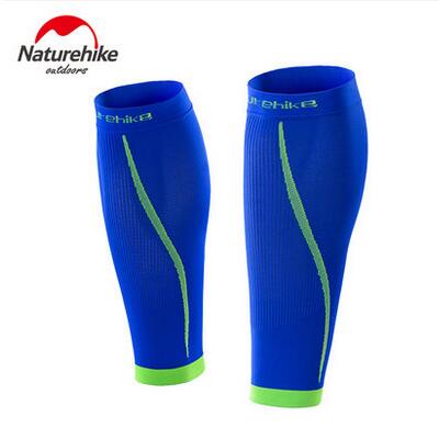 Naturehike stinco protezione da jogging calcio gambali sport ciclismo gamba più caldo gli uomini e le donne calzini di calcio per NH17H003-M: Blu / XL