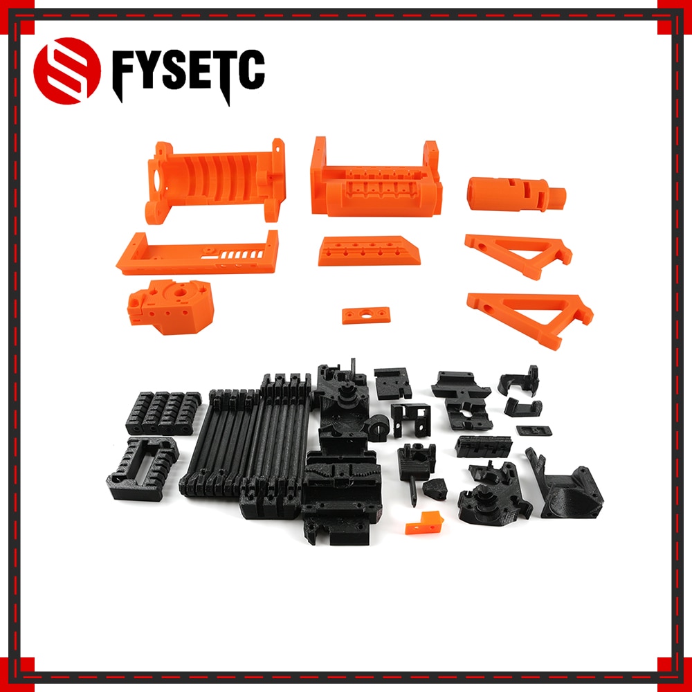 3D Printer PLA Required PLA Plastic Parts Set Printed Parts Kit For Prusa i3 MK2.5S MK3S MMU2S Multi Material 2S Upgrade Kit