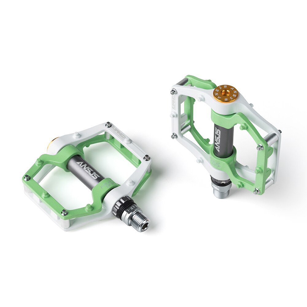 YITAOO Pédales de vélo en Alliage d'aluminium VTT Route Anti-dérapant roulement scellé Ultra-léger Moulage Monobloc pédales de vélo Anti-oxydation (Couleur : K203-TI) (K203 YITAOO Pédales de vélo en Alliage d'aluminium VTT Route Anti-dérapant roulement scellé Ultra-léger Moulage Monobloc pédales de vélo Anti-oxydation (Couleur : K203-TI) (K203
