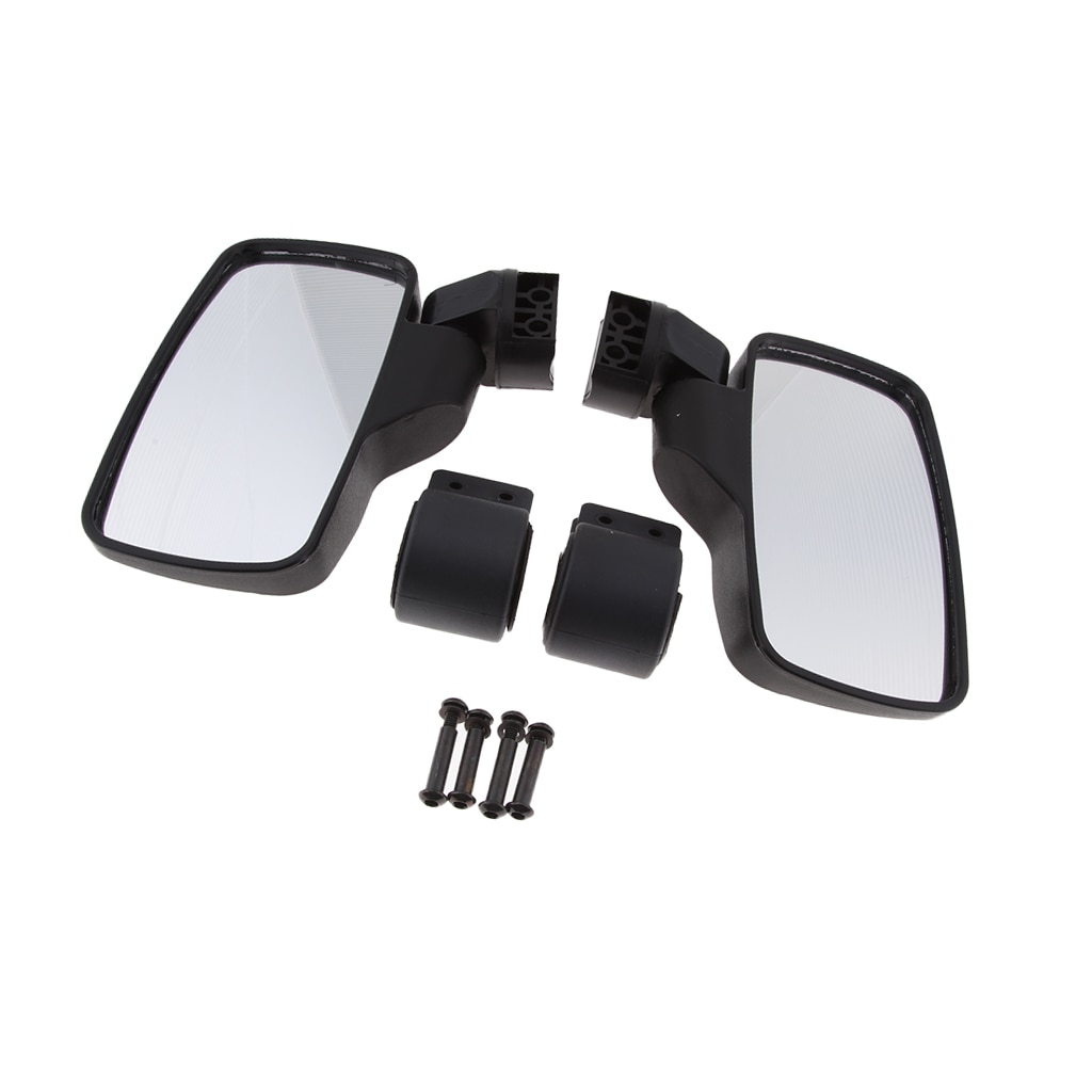 UTV Side Mirror Rear view mirrors UTV Rearviw Racing Mirror Set Roll 1.75 Inch