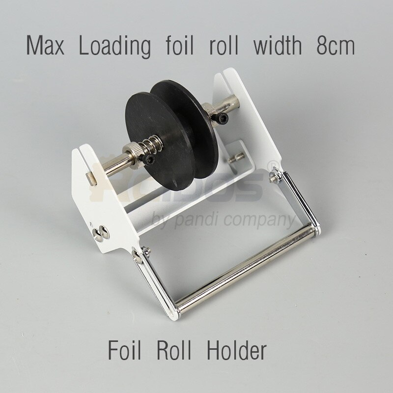 Heißfolienprägung maschine WT-90wie zubehör, ersatzteile Position Halfter/Folie Rolle Halfter/leder stanzen maschine Schwimm Bett: vereiteln rollen Halter