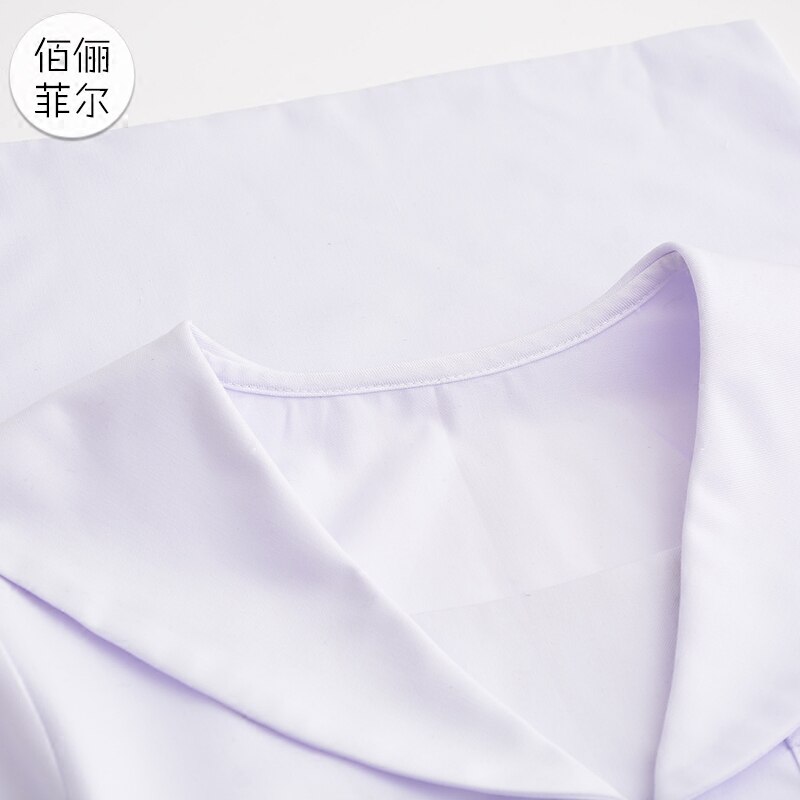 Japansk uniform sjömansdräkt vit wuben kansai lapel ortodox sommardräkt matchande grundläggande japansk skoluniform