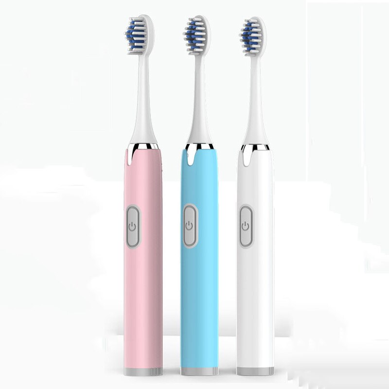 Electric Toothbrush Battery Power Washable Whitening Relax Teeth Brush Ultrasonic Electric Toothbruth USB Rechargeable Adult
