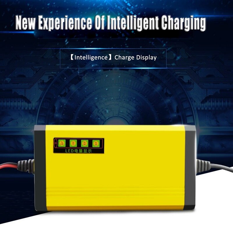 Mini Portable 12V 2A Car Battery Charger Adapter Power Supply Motorcycle Auto Smart Battery Charger LED Display