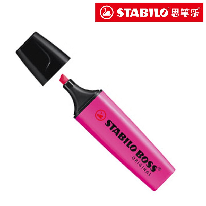 STABILO – stylo Fluorescent 9 couleurs, 1 pièce, marqueur: Red lilac