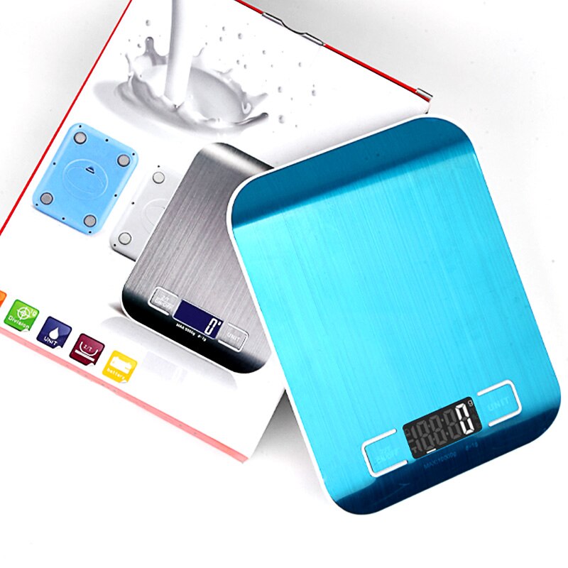 Balance cuisine numérique balance alimentaire poids électronique avec écran LCD accessoires de cuisine outils pour la cuisson Gadgets de cuisson 5/10kg