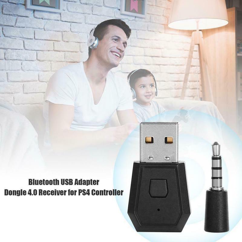 Adaptador bluetooth 4.0 edr usb sem fio, dongle bluetooth, desempenho estável, fones de ouvido bluetooth, uso para ps4