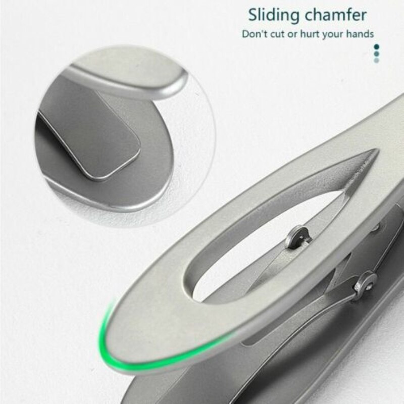 Nail Clippers Trimmers Stainless Steel Wide Jaw Opening Manicure Fingernail Cutter Thick Hard Ingrown Toenail Scissors Tools