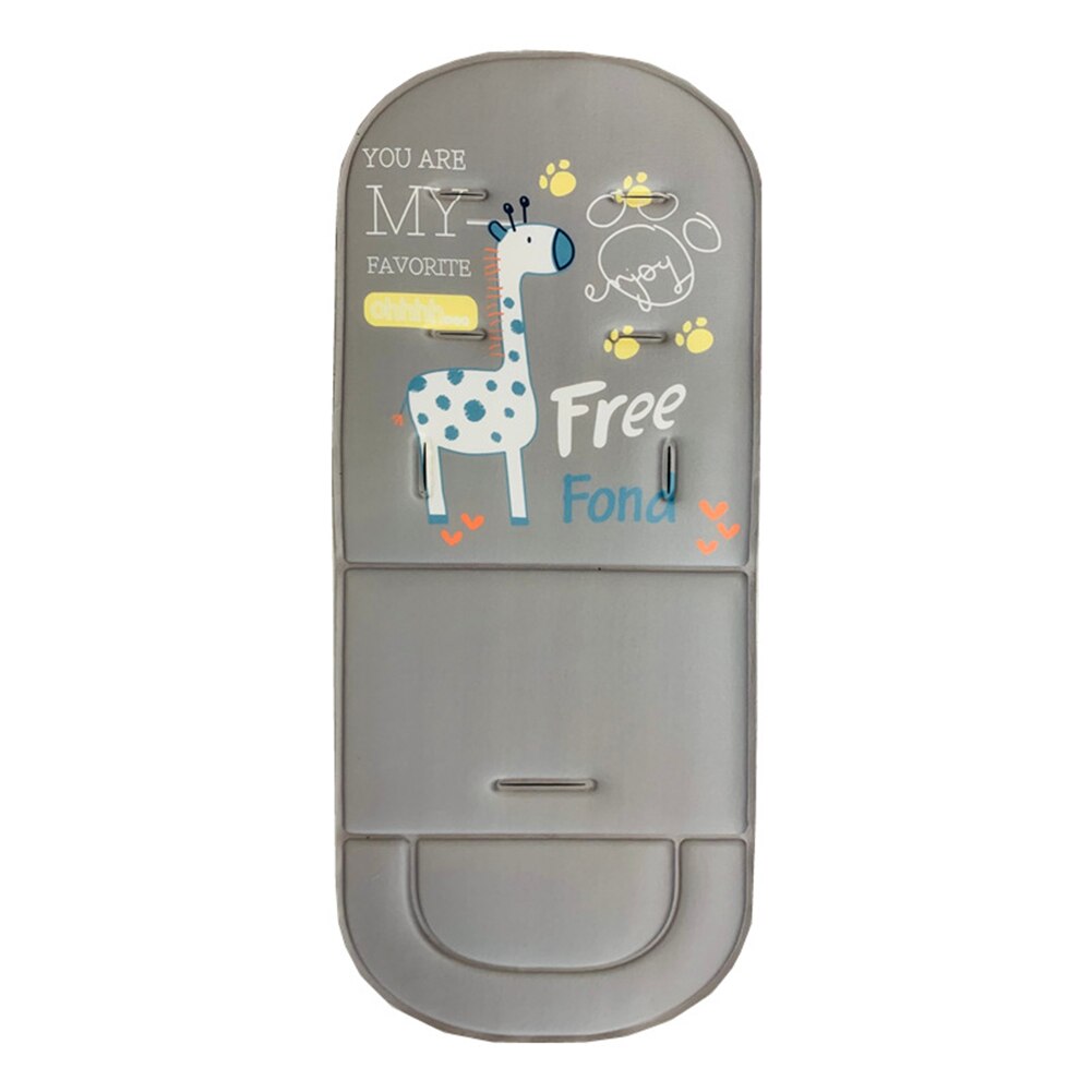 Kinderwagen Zitkussen Kids Kinderwagen Kar Hoge Stoel Trolley Zachte Matras Kinderwagen Kussen Accessoires: Light Grey