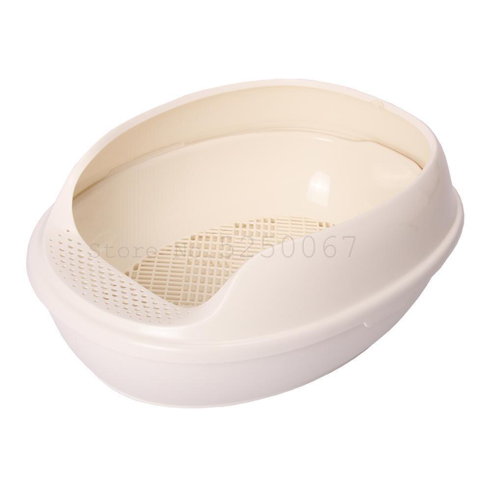 Kat toilet kat sand potte enkelt lag dobbelt lag fyrretræ bentonit kat sand potte mesh fed kat super stor lukket: Model 5