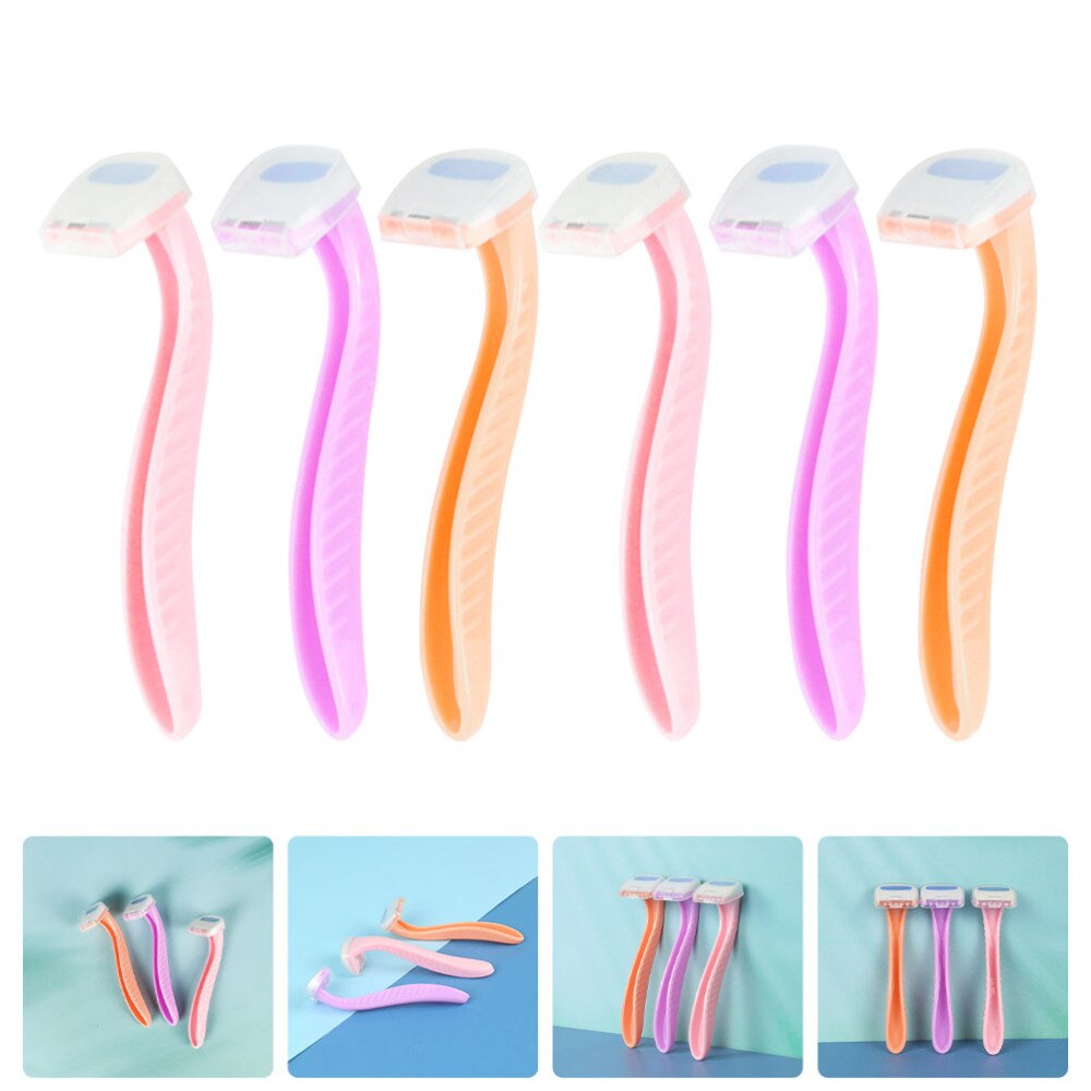 6Pcs Razors Underarm Privates Hair Shaper Trimmer Shaver Intimate Tools
