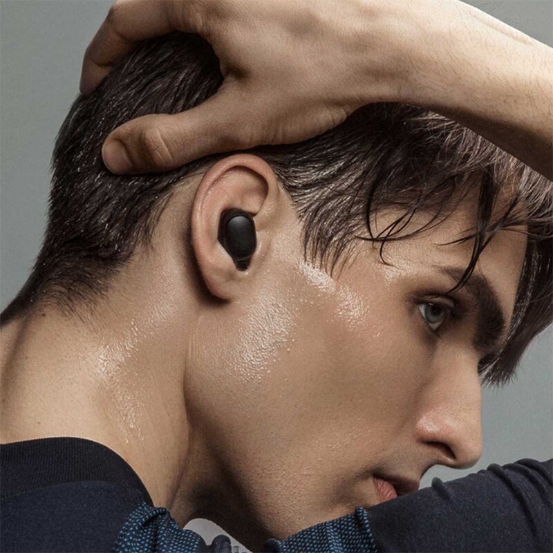 Instock Xiaomi Redmi Airdots Xiaomi Drahtlose kopfhörer Voice control Bluetooth 5,0 Noise reduktion Tap Control