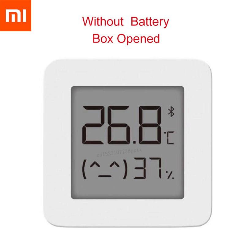 Xiaomi mijia bluetooth termometer 2 trådløs smart elektrisk digitalt hygrometer termometer arbejde med mijia app: Default Title