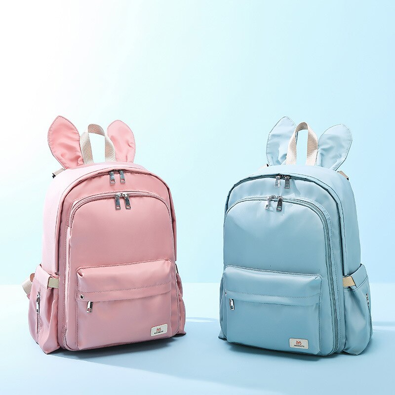 Korean-Style Cute Lightweight Backpack Women's Large-Capacity Backpack Multi-Function Mother Bag Travel Bag