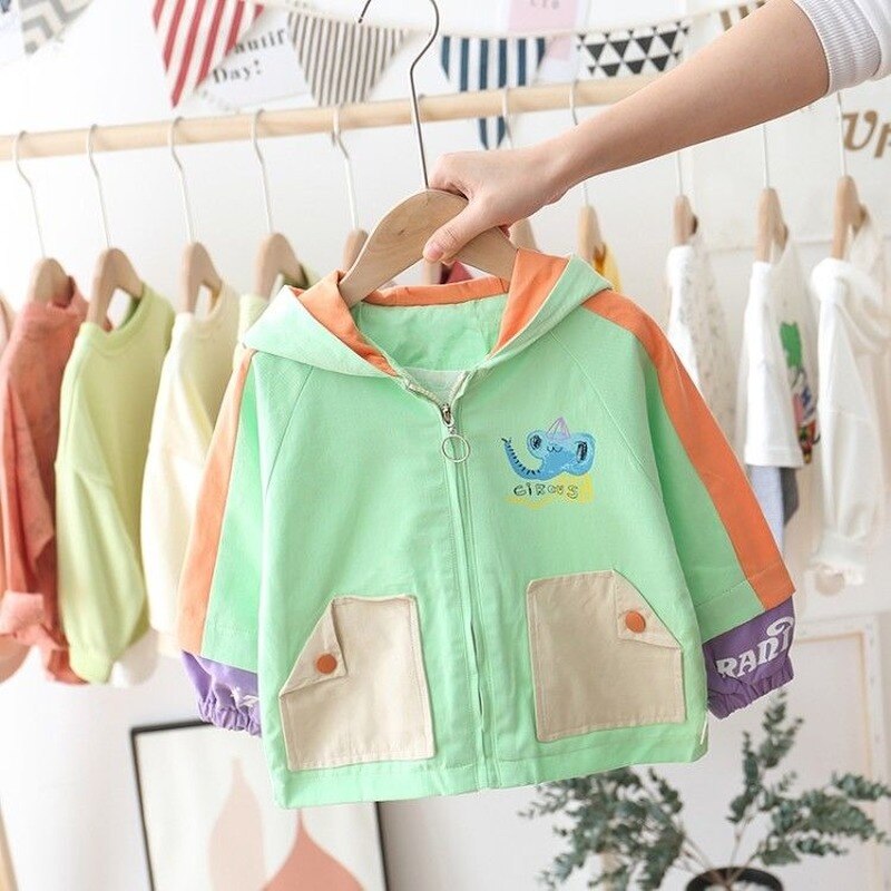 Hipac Jongen Jas Mode Lente Koreaanse Stijl Kinderen Uitloper 0-6 Jaar Peuter Jongens Jas Jassen Kid Herfst meisje Jassen