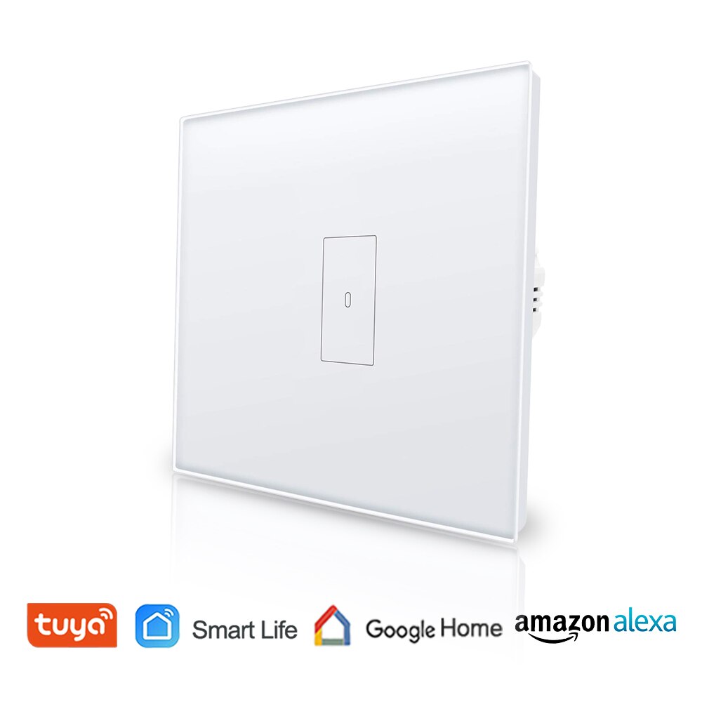 Smart Home EU WiFi Boiler Smart Schakelaars Boiler Schakelaar Touch Muur Panel Tuya App Voice Afstandsbediening Alexa Google thuis: Default Title