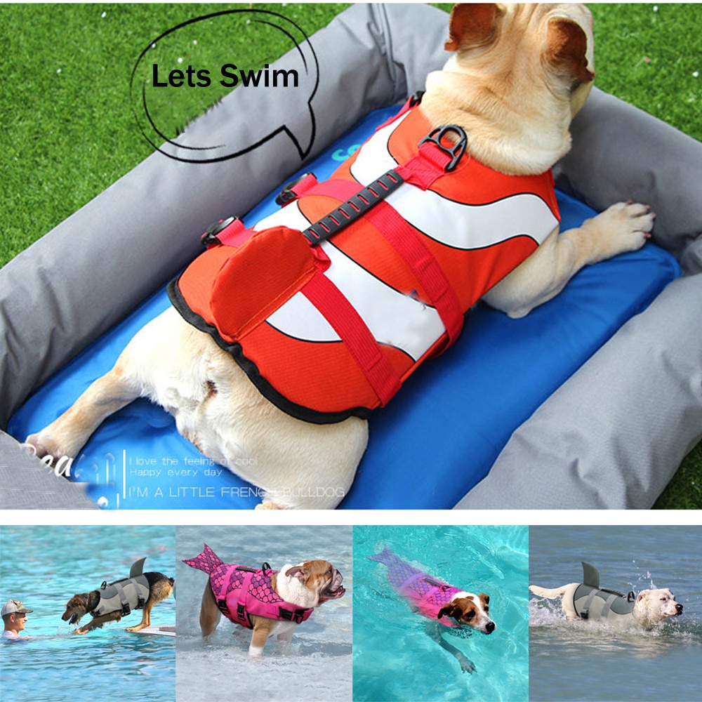 Pet Zwemmen Vest Voor Honden Kleine Medium Grote Dier Zwemvest Waterdicht Huisdier Jas Outfit Surf Kleding