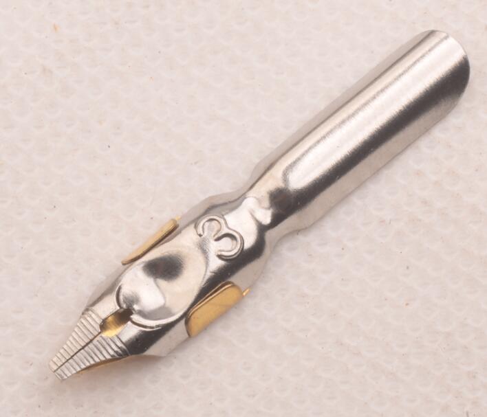 Caliarts dip pen flat nib parallel pen nib gothic Italian English calligraphy writing pen