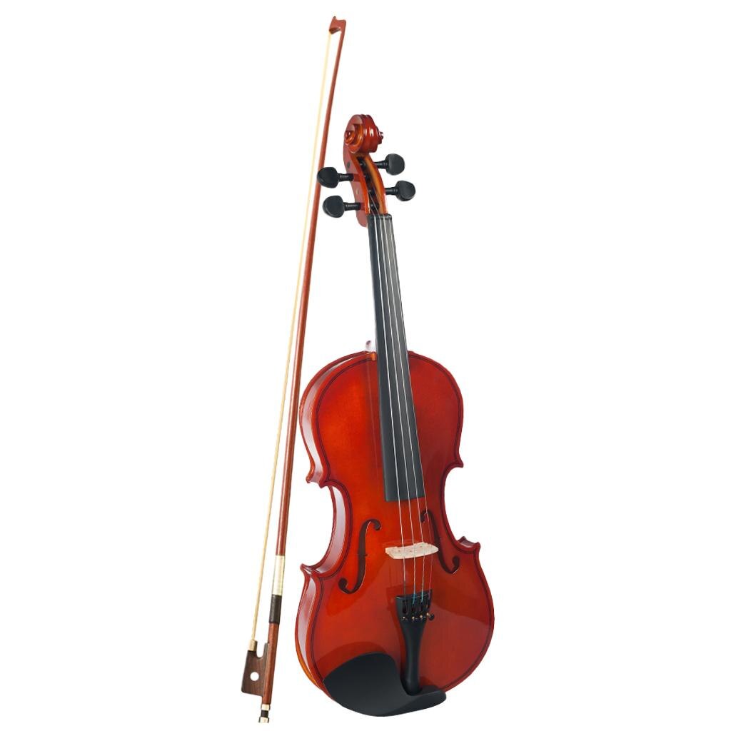Kids 1/4 Violin Fiddle Spruce Wood W/ Case Musical Instrument for Students