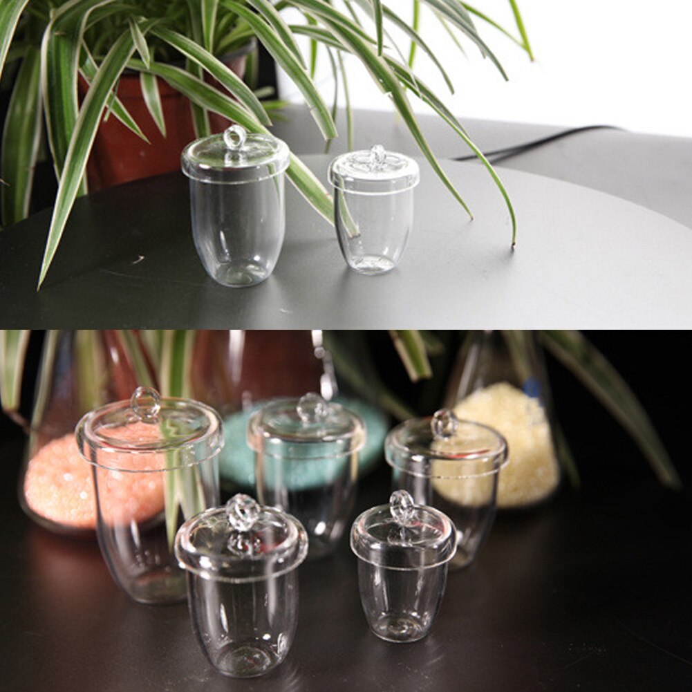Laboratory Tools Crucible Transparent Quartz Crucible Experiment Supplies Device Heating Equipment Utensil