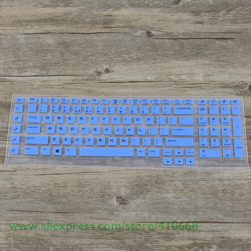 Silicone Keyboard Cover Skin Protector For Dell Alienware AREA-51M AREA-51 17 R3 M17 M15 17r5 15r4 r3 17.3 15.6 inch Laptop