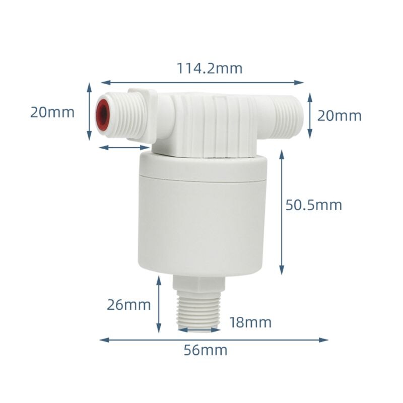 1/2\" 3/4\" 1\" Automatic Water Level Control Valve Tower Tank Floating Ball Valve 449C