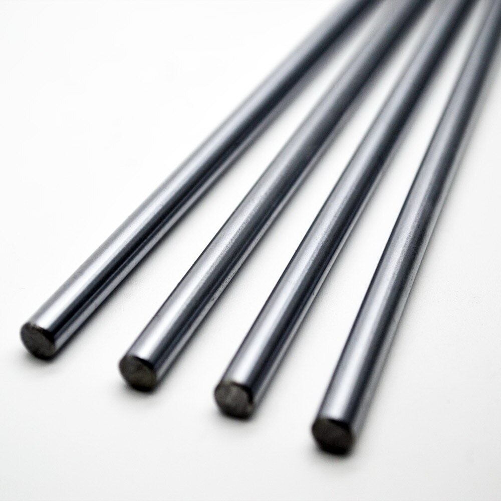 1pc 8mm lineaire as chroom  od 8mm l 600mm wcs gehard stalen staaf staaf cilinder lineaire rail cnc 3d printer