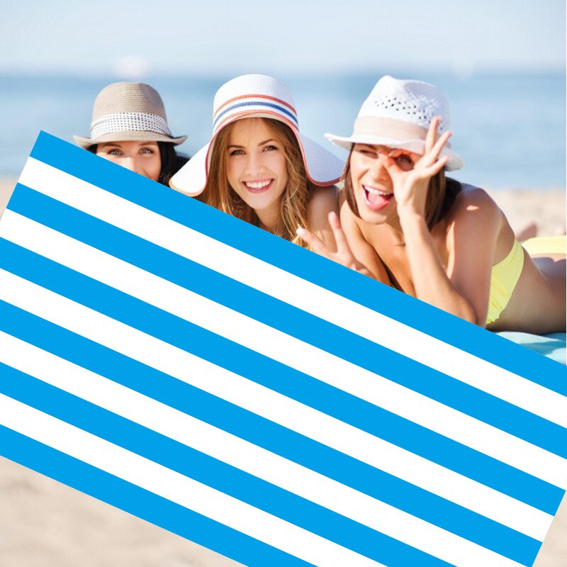 70x140CM asciugamani da spiaggia rosso e blu della – Grandado